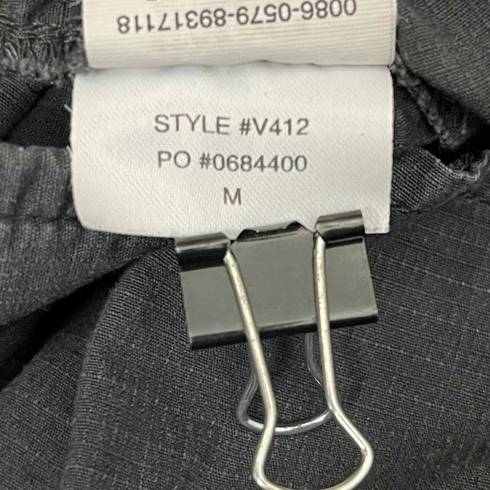 Vuori Charcoal Ripstop Cotton Pants Modern Slim Fit Drawstring Mens M *Read - Picture 5 of 12